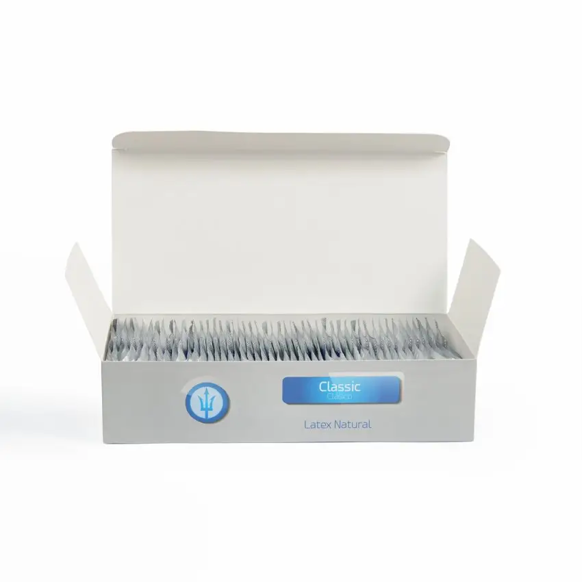 CONDONES POSEIDON LUBRICADOS CAJA 100 UNIDADES - Image 4