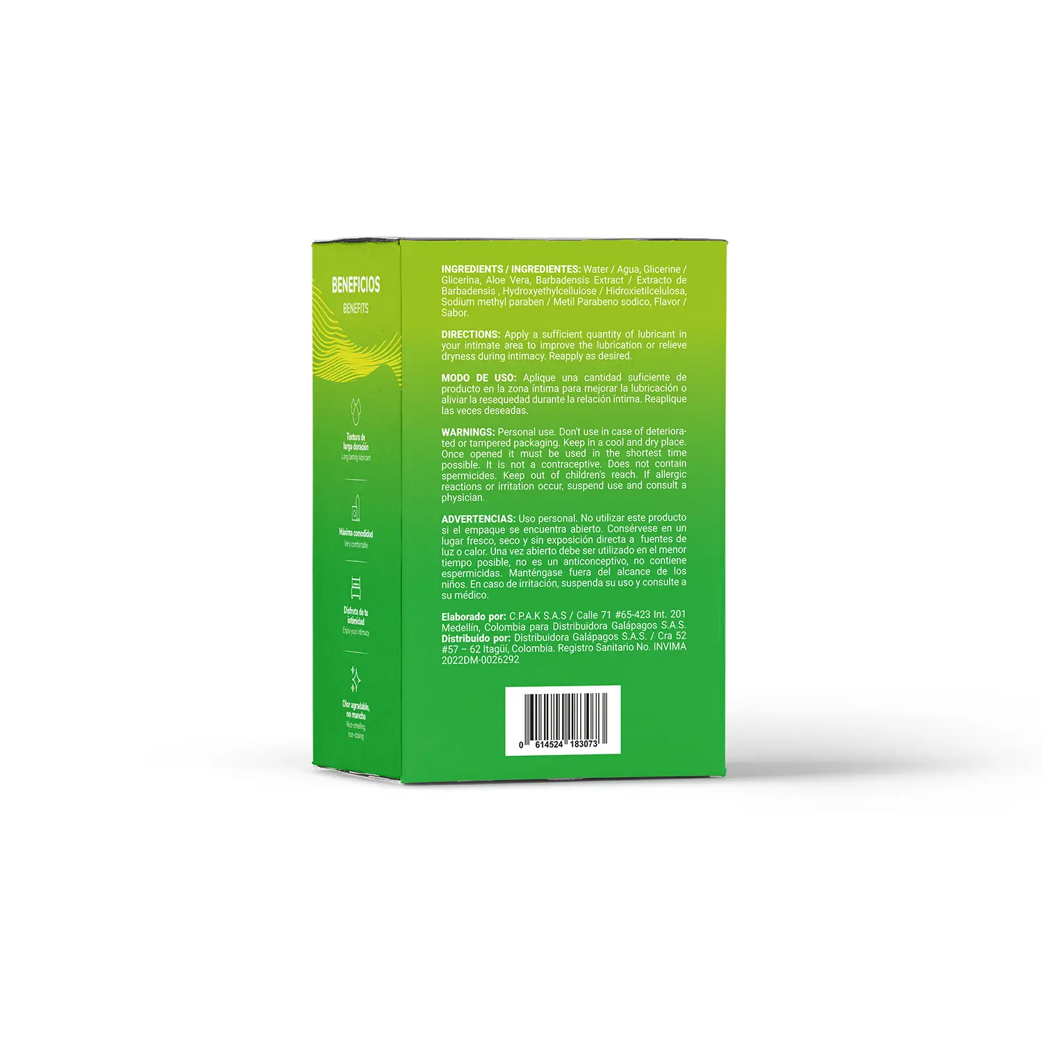 LUBRICANTE SABORIZADO SANDÍA ELIXIR - Image 4