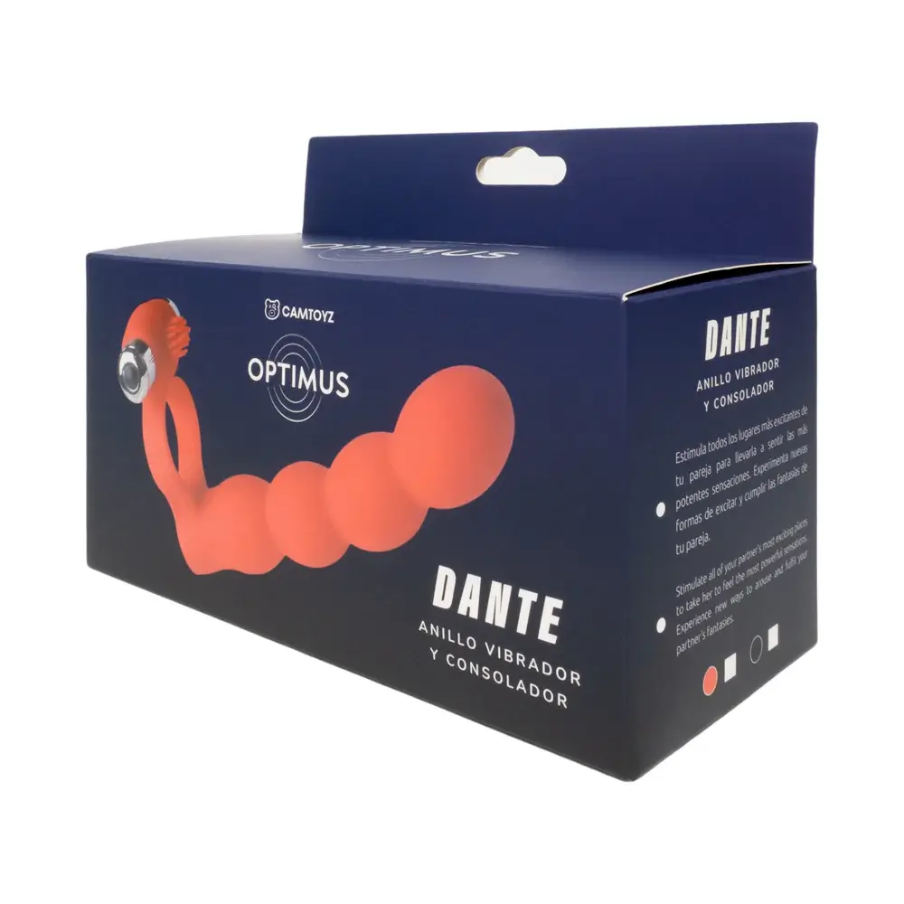 ANILLO VIBRADOR Y CONSOLADOR OPTIMUS DANTE - Image 4