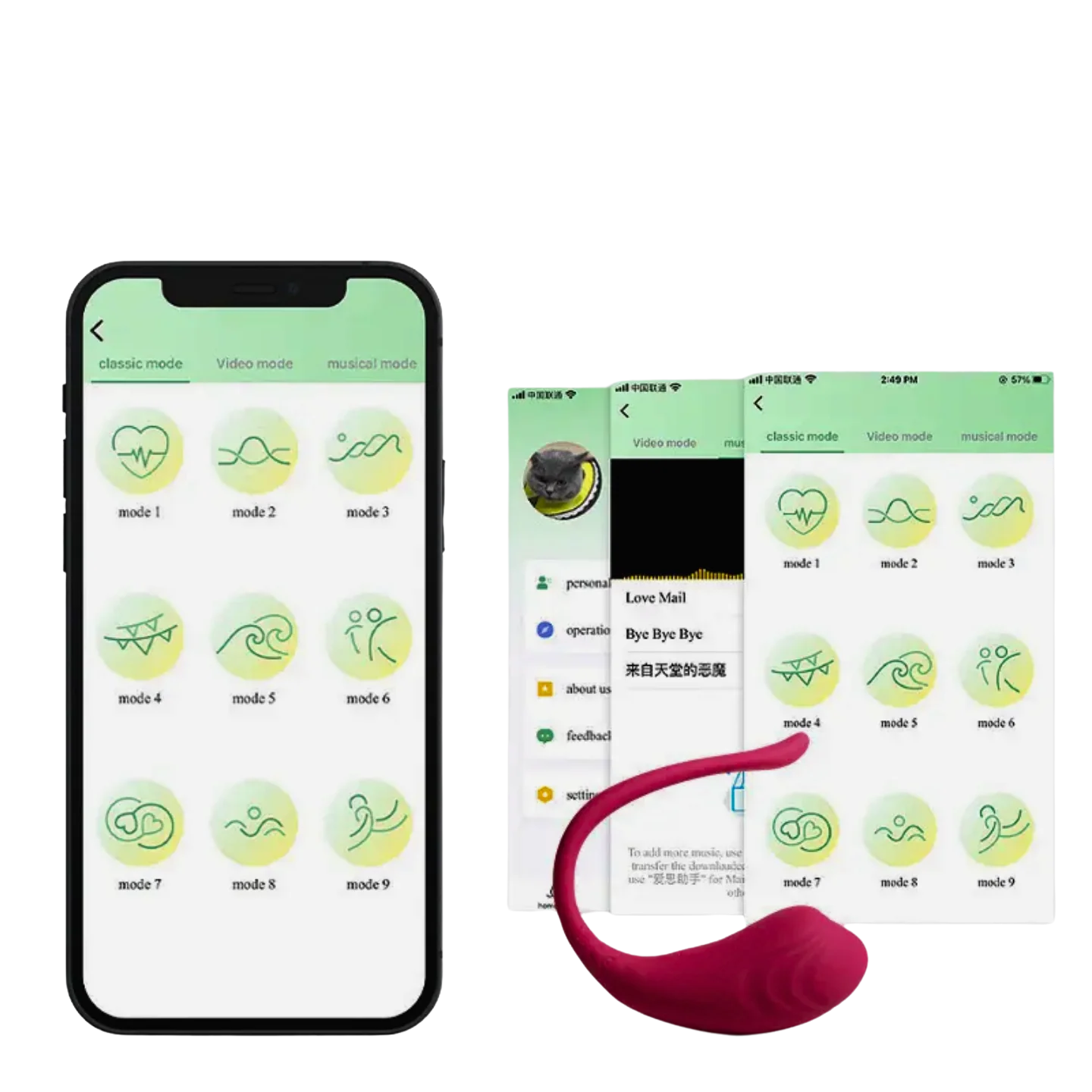 VIBRADOR INTERACTIVO LITTLE TADPOLE CON APP - Image 10