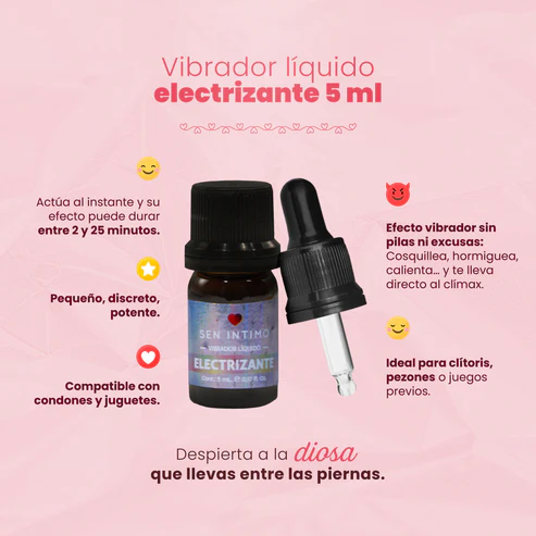 MULTIORGASMOS ELECTRIZANTE X 5 ML SEN INTIMO